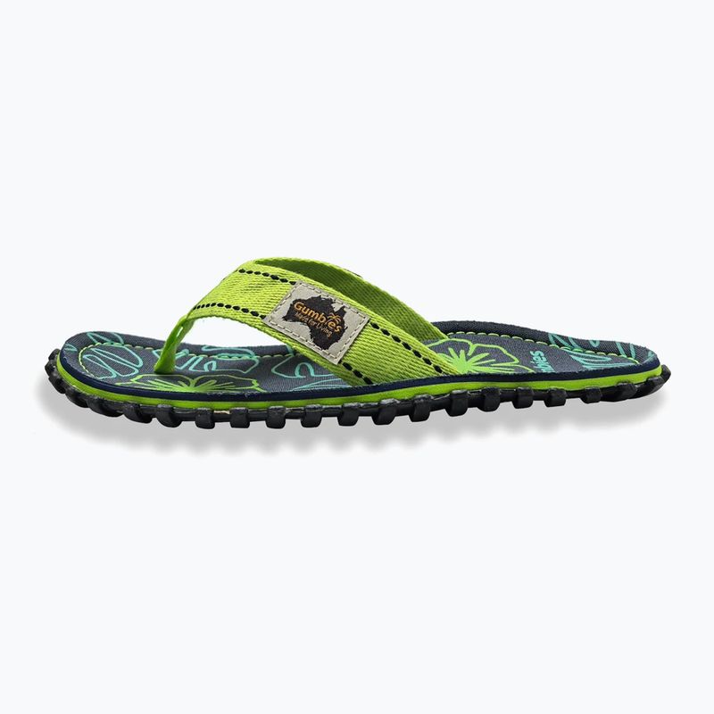 В'єтнамки Gumbies Islander lime hibiscus 2