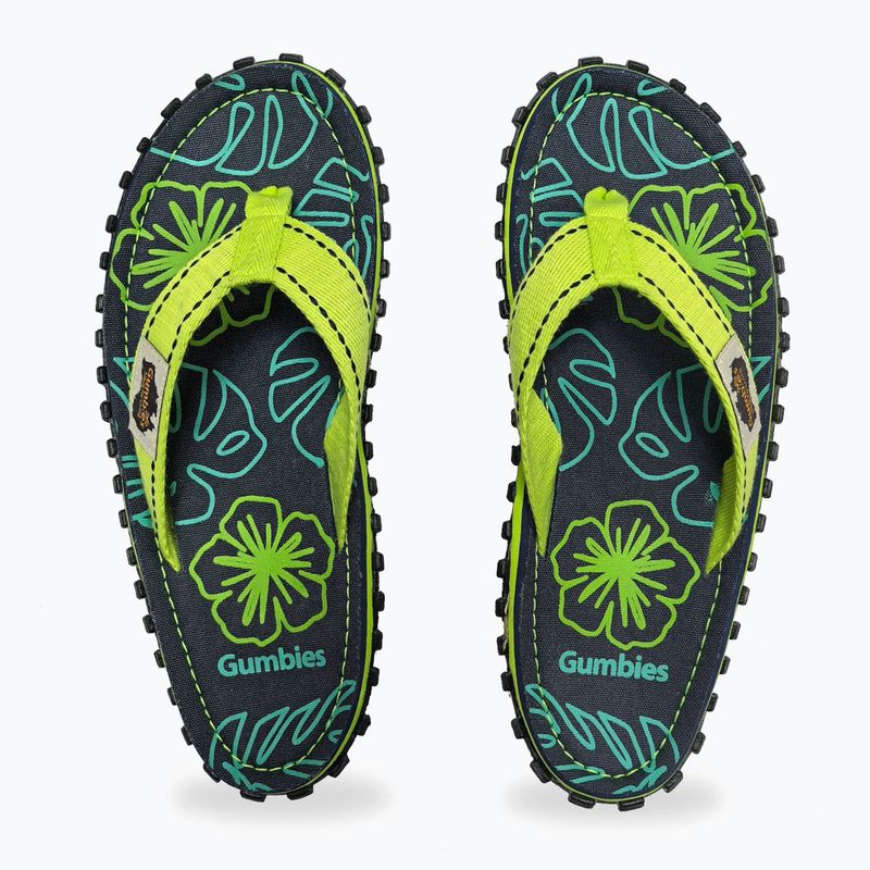 В'єтнамки Gumbies Islander lime hibiscus 3