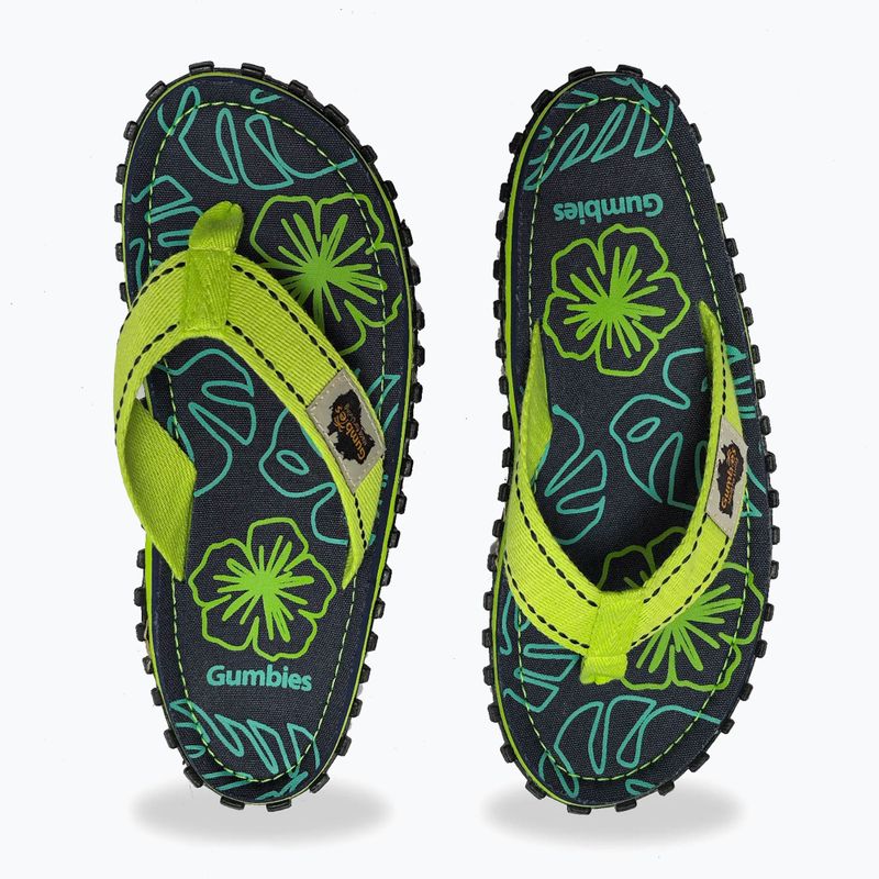 В'єтнамки Gumbies Islander lime hibiscus 4