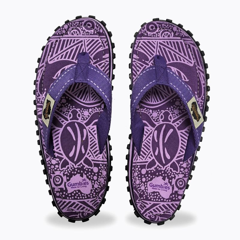В'єтнамки Gumbies Islander purple signature 10