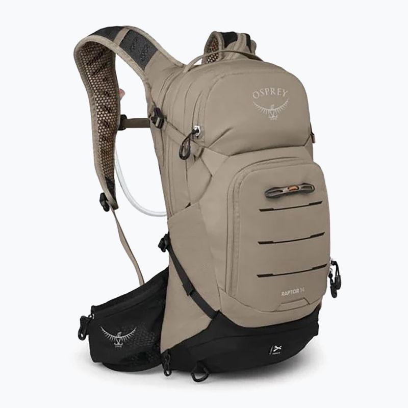 Рюкзак велосипедний Osprey Raptor 14 + Резервуар 2.5 л pediment grey 3