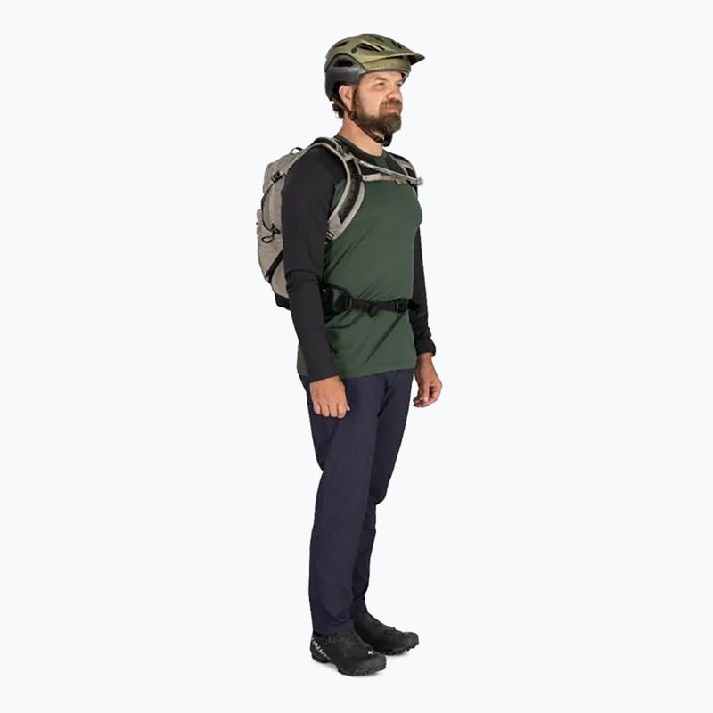 Рюкзак велосипедний Osprey Raptor 14 + Резервуар 2.5 л pediment grey 5