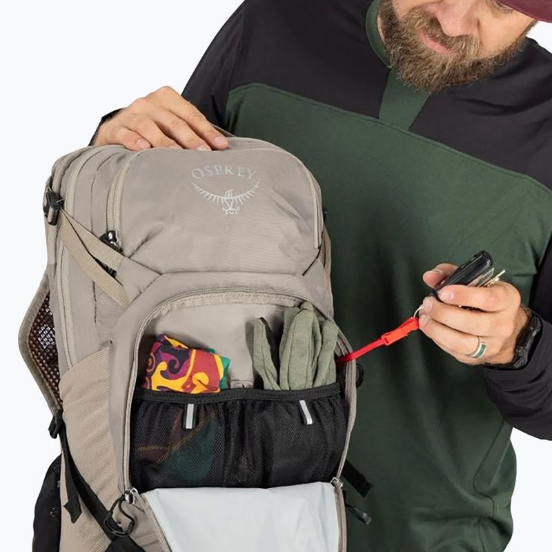 Рюкзак велосипедний Osprey Raptor 14 + Резервуар 2.5 л pediment grey 7