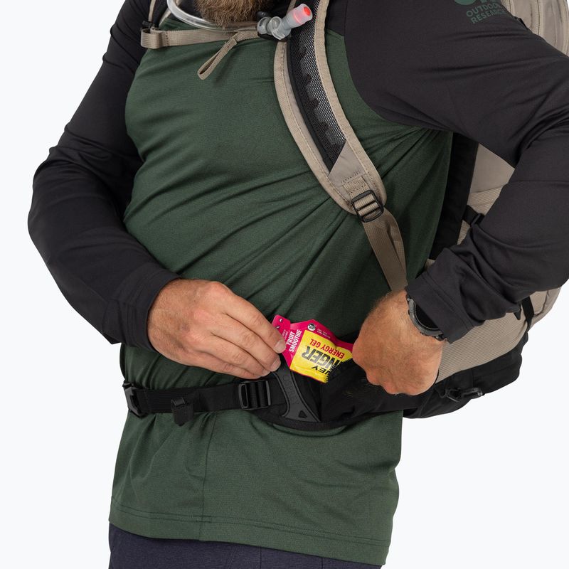 Рюкзак велосипедний Osprey Raptor 14 + Резервуар 2.5 л pediment grey 9