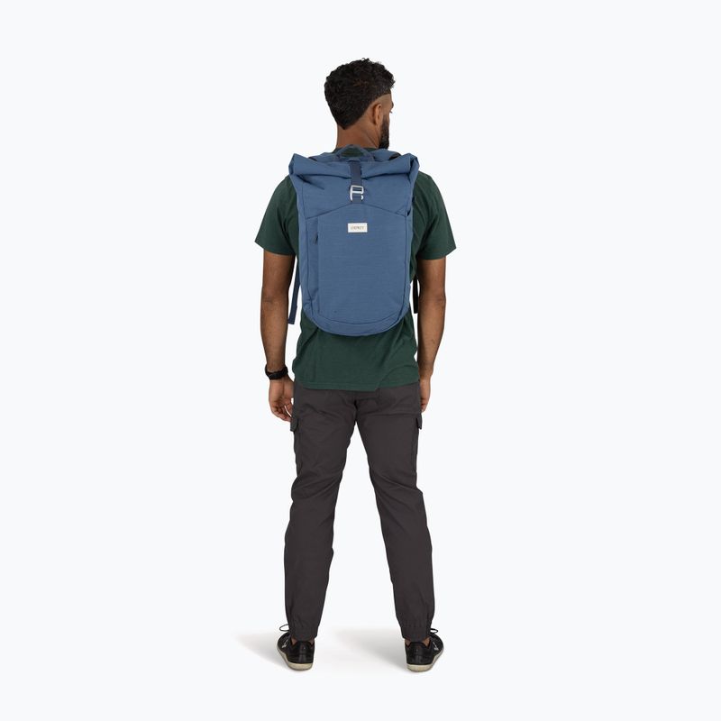 Рюкзак міський Osprey Arcane Roll Top 22 l nirvana blue heather 8