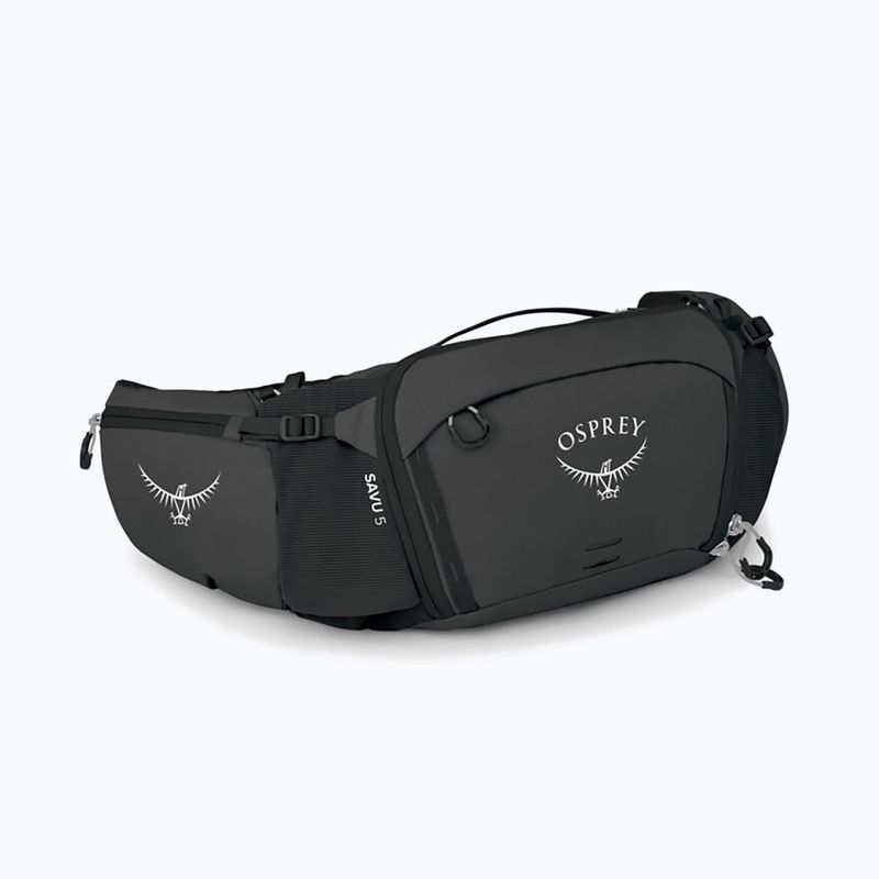 Бананка велосипедна Osprey Savu 5 l raven black 2