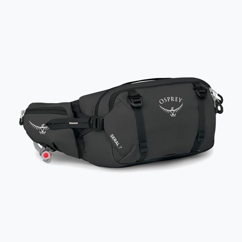 Сумка бананка Osprey Seral 7 l with hydration bladder 1.5 l raven black 2