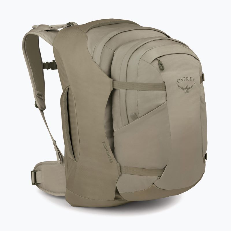 Рюкзак туристичний Osprey Farpoint 55 l sawdust tan 2