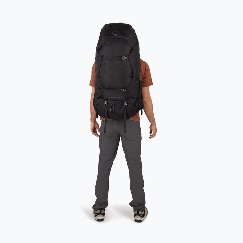 Рюкзак трекінговий Osprey Farpoint Trek 70 l black 6