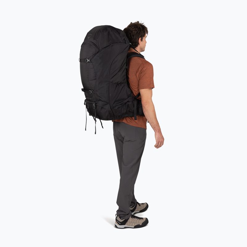 Рюкзак трекінговий Osprey Farpoint Trek 70 l black 7