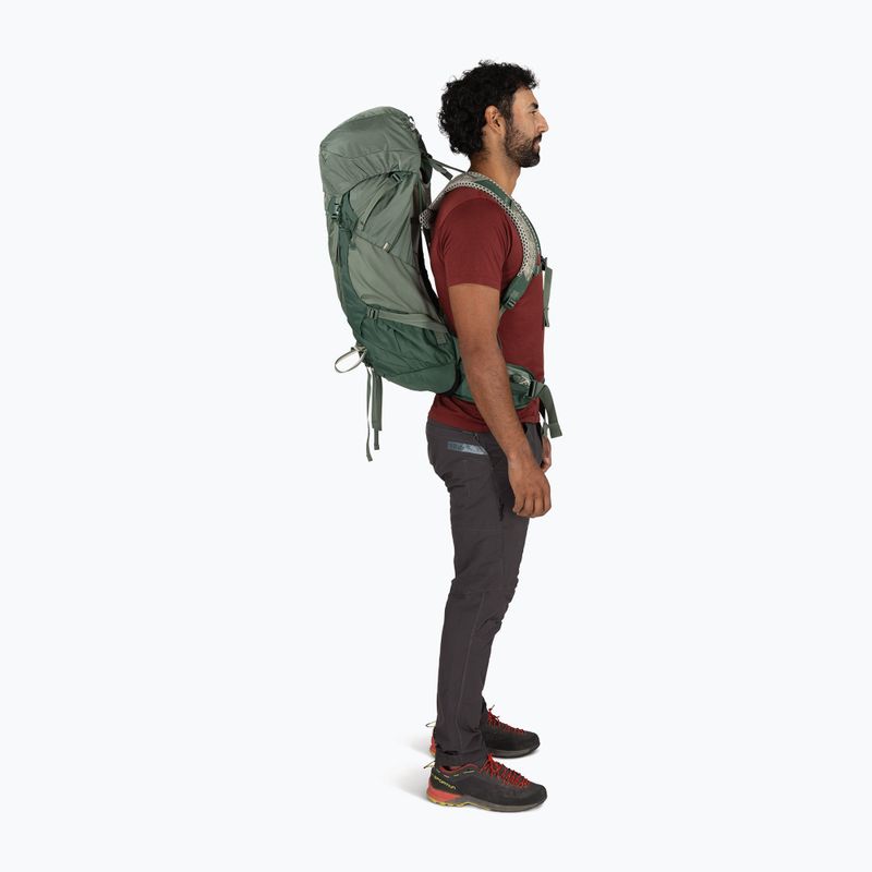 Рюкзак туристичний чоловічий Osprey Stratos 44 л pine leaf 8