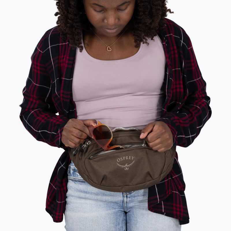 Сумка бананка Osprey Daylite Waist 2 l truffle brown 7