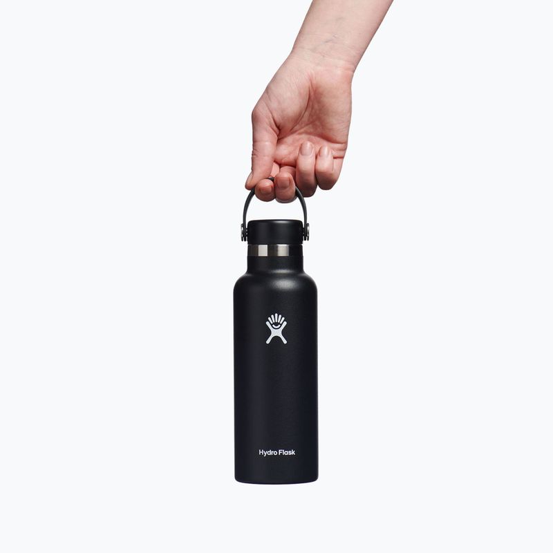 Термопляшка Hydro Flask Standard Flex 530 ml чорна S18SX001 5