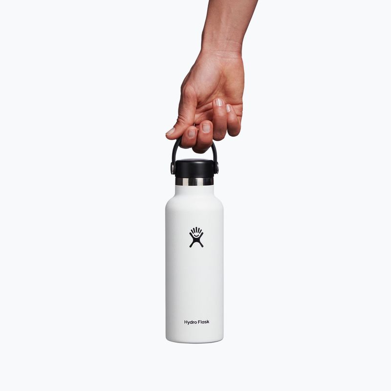 Термопляшка Hydro Flask Standard Flex 530 ml біла S18SX110 4