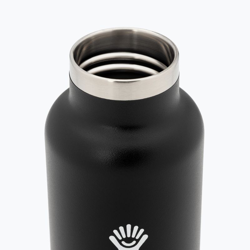 Термопляшка Hydro Flask Standard Flex Cap 709 мл чорна 3