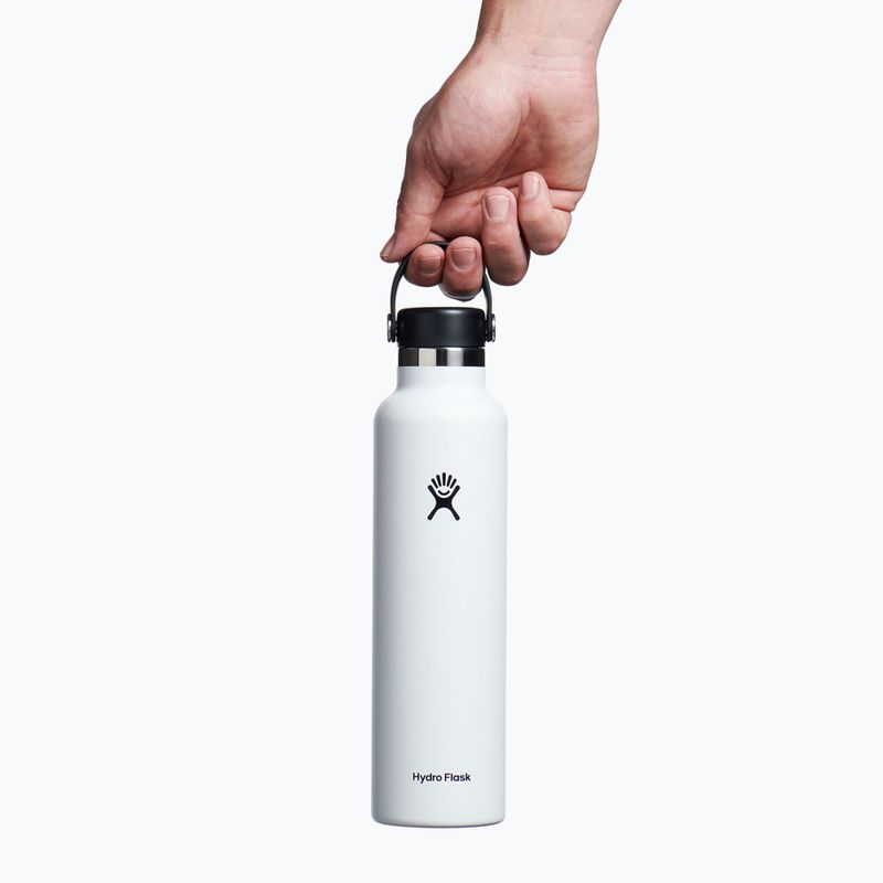 Термопляшка Hydro Flask Standard Flex Cap 709 мл біла 5