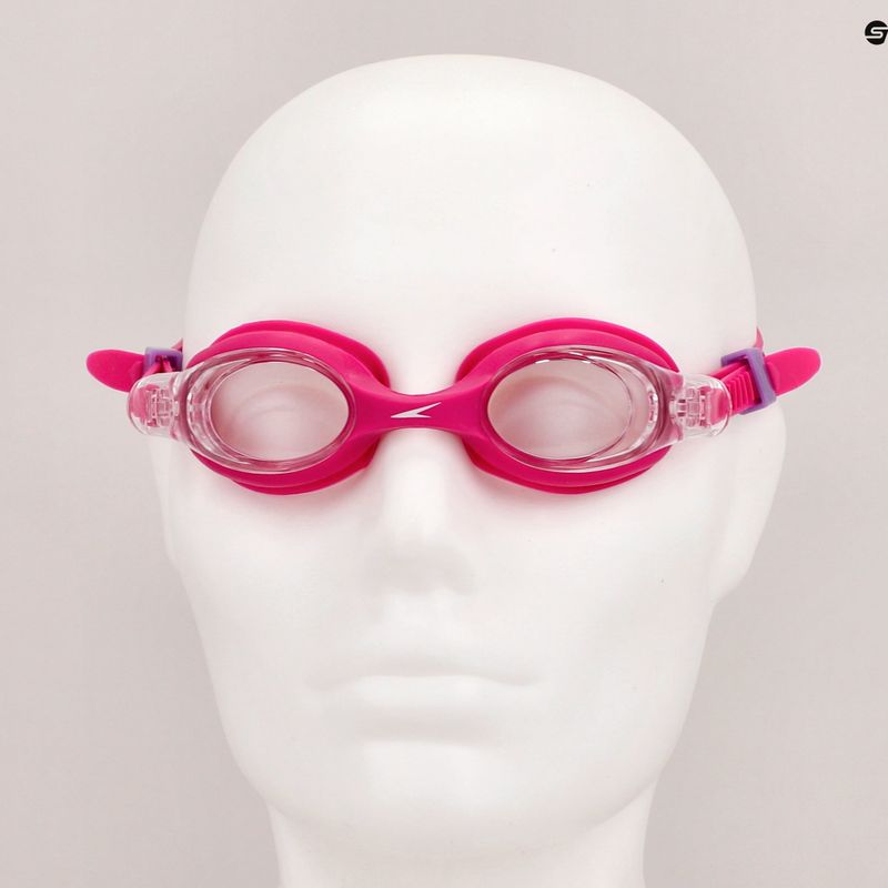 Окуляри для плавання дитячі Speedo Skoogle Infant blossom/electric pink/clear 8-0735914646 11