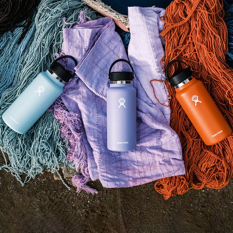 Термопляшка Hydro Flask Wide Flex Sip 470 ml чорна W16BCX001 7