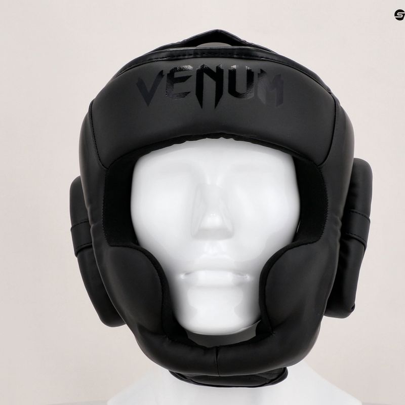 Шолом боксерський Venum Elite чорний VENUM-1395 10