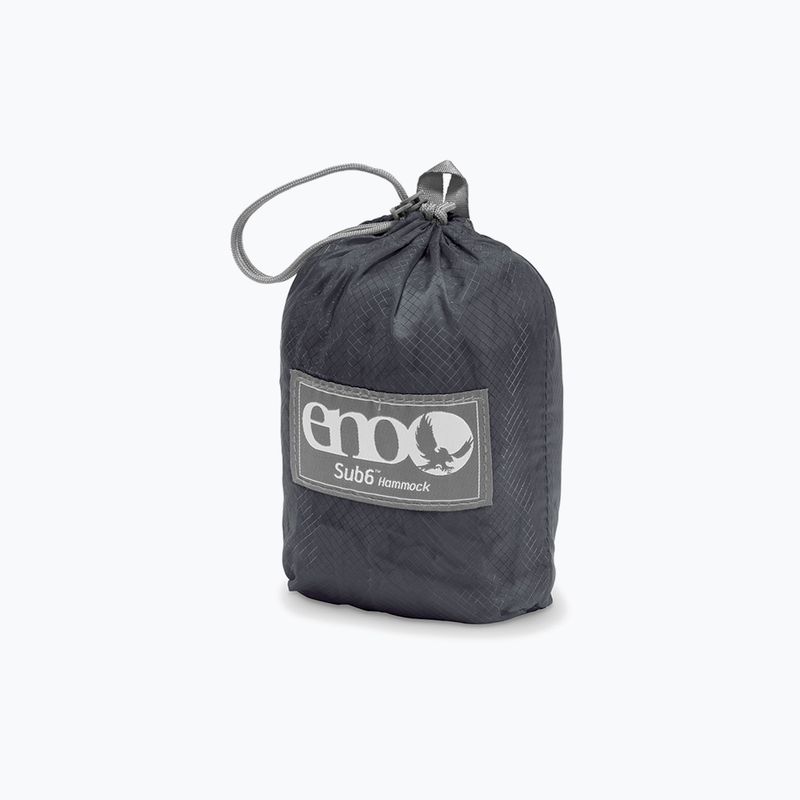 Надлегкий вугільний туристичний гамак ENO Sub6 Ultralight 8