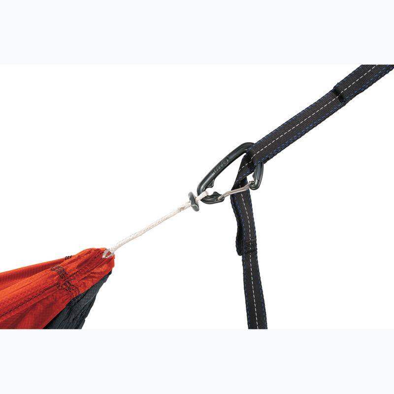 Гамак туристичний ENO SuperSub Ultralight charcoal/orange 5