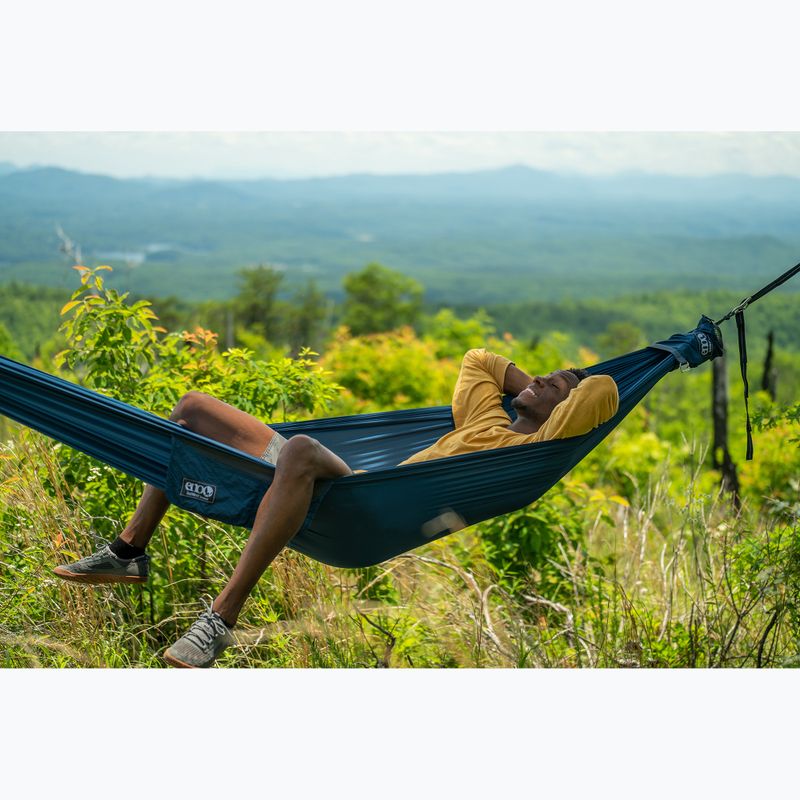 Гамак туристичний ENO TechNest Hammock midnight blue 7