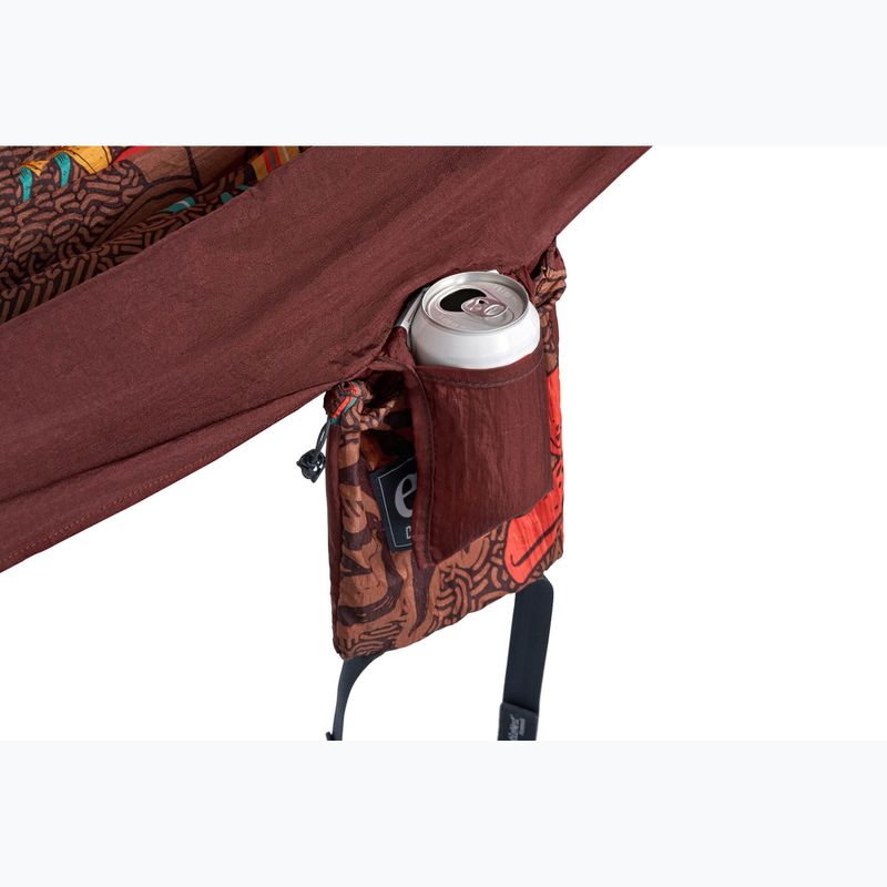 Гамак туристичний ENO DoubleNest Print tropic/merlot 2