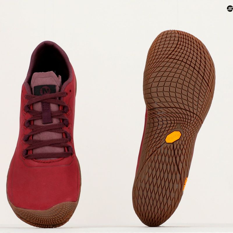 Кросівки для бігу жіночі Merrell Vapor Glove 3 Luna LTR червоні J94884 12