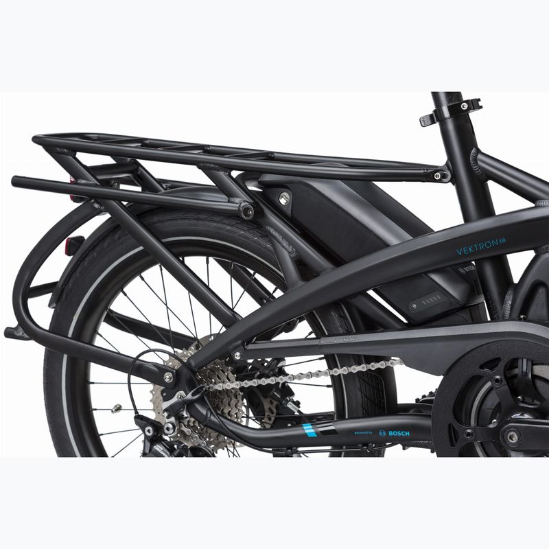Велосипед електричний складаний Tern Vektron S10 Performance 400 Wh black 8