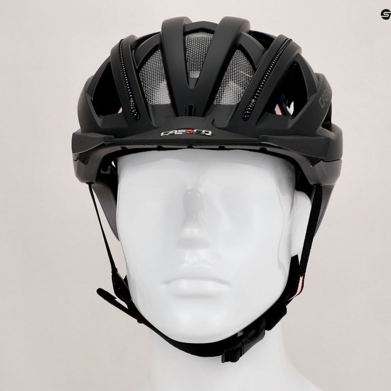 Шолом велосипедний CASCO Cuda 2 black/anthrazite matt 9