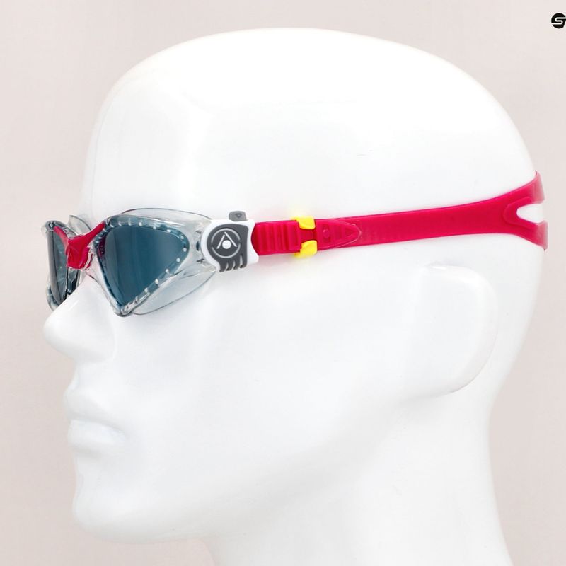 Окуляри для плавання дитячі Aquasphere Kayenne Compact transparent/raspberry 8