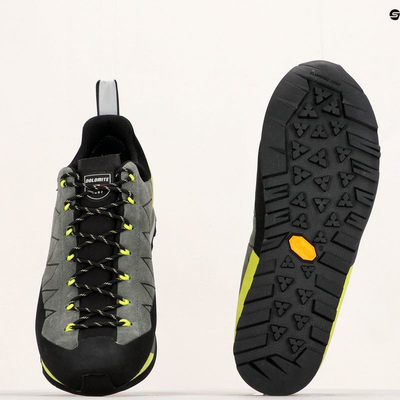 Взуття підхідне чоловіче Dolomite Crodarossa Low GTX silver green/lime green 17