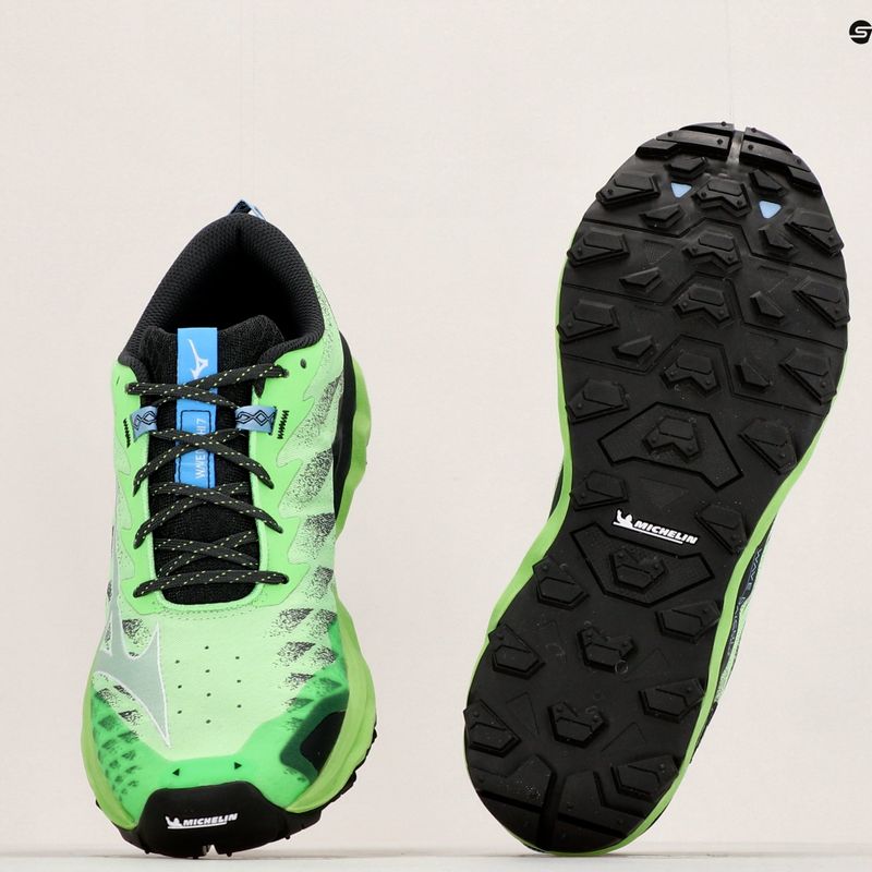 Кросівки для бігу чоловічі Mizuno Wave Daichi 7 зелені J1GJ227102 13