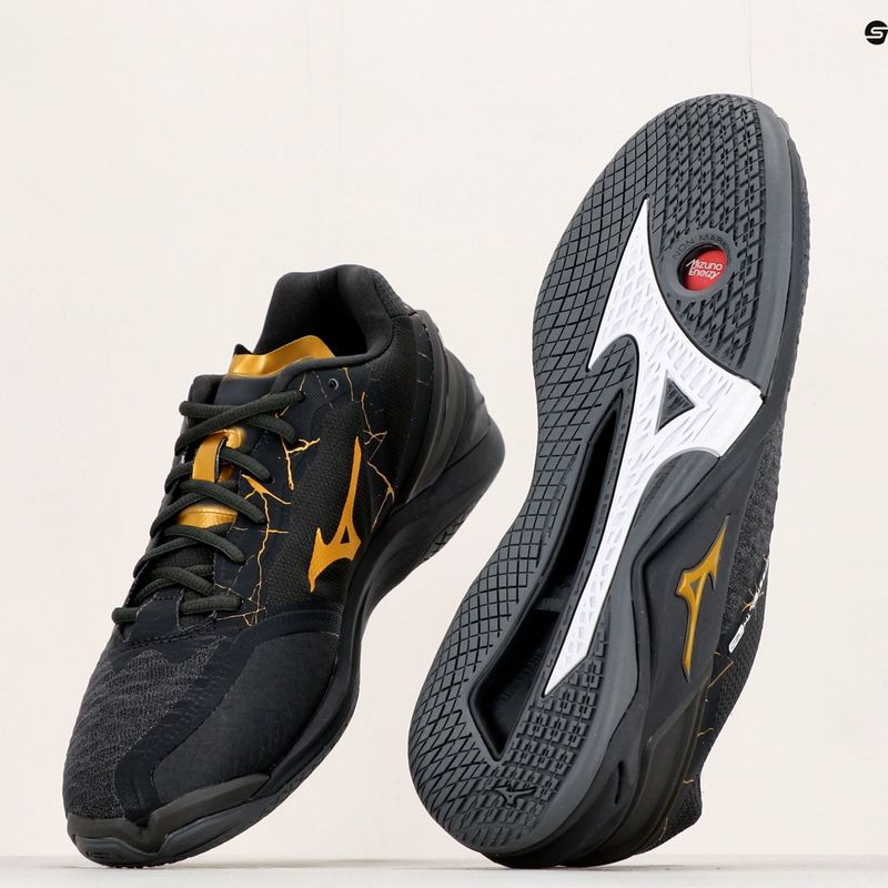 Кросівки гандбольні чоловічі Mizuno Wave Stealth Neo чорні X1GA200041 12