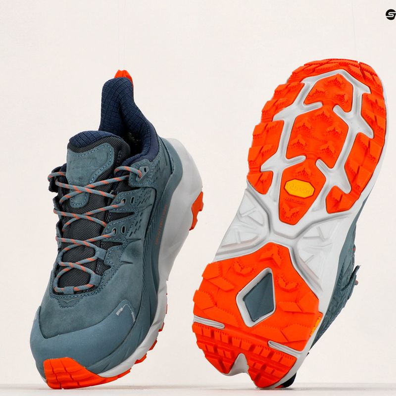 Взуття трекінгове чоловіче HOKA Kaha 2 Low GTX блакитне 1123190-GBHM 21
