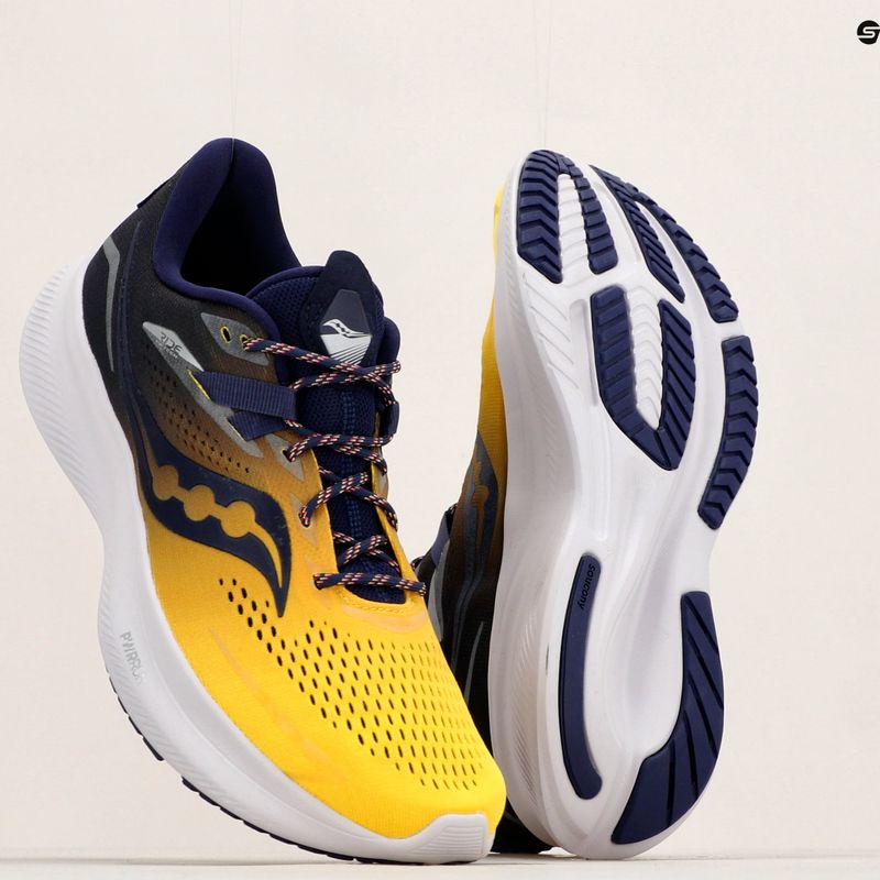 Кросівки для бігу чоловічі Saucony Ride 15 night lite 15