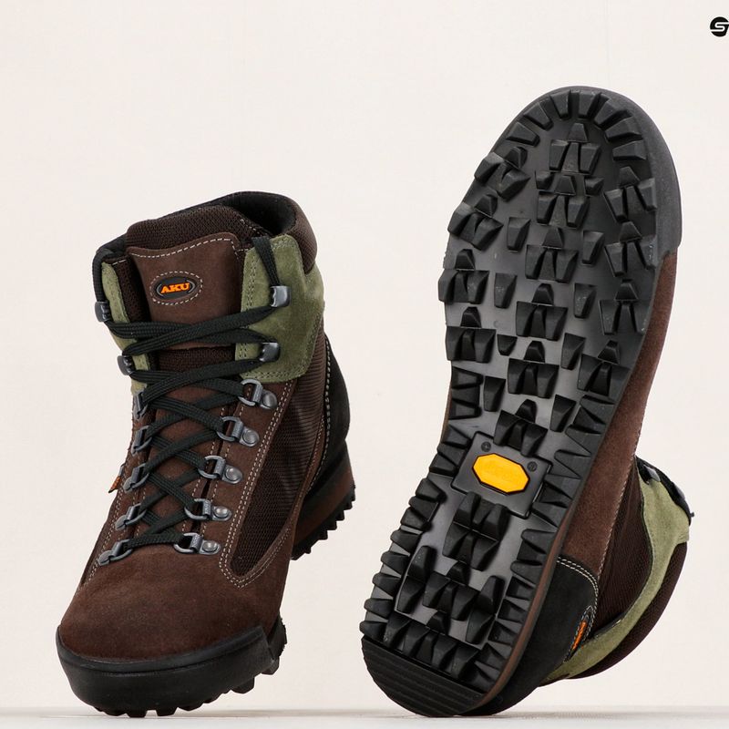 Черевики для трекінгу чоловічі AKU Slope Original GTX brown/green 14