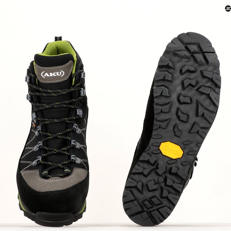 Черевики для трекінгу чоловічі AKU Trekker Lite III GTX black/green 13