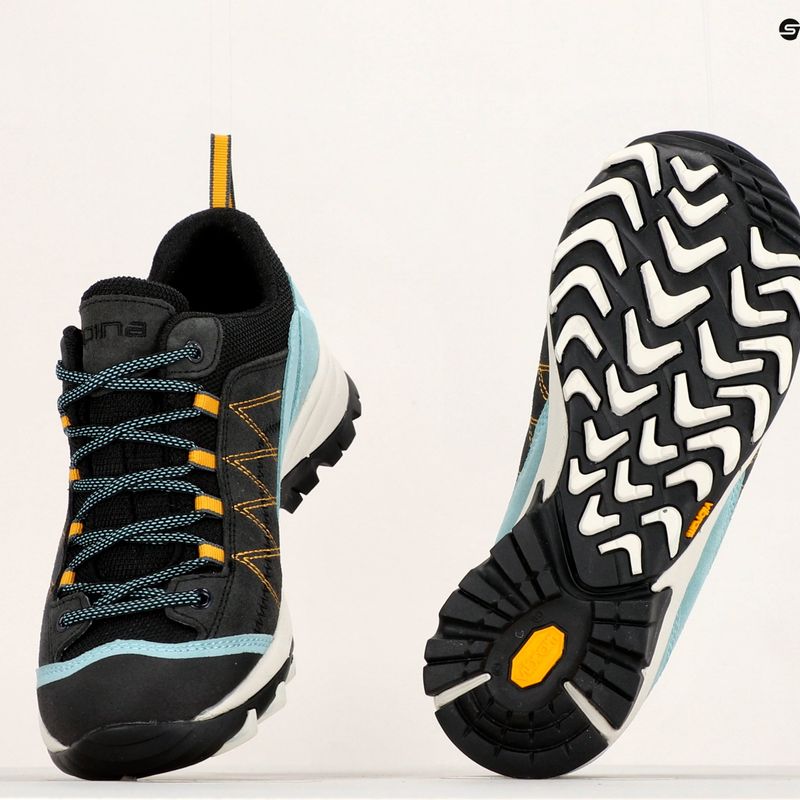 Взуття трекінгове жіноче Alpina Glacia opal blue/black 12