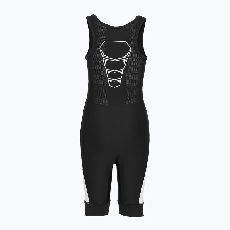 Комбінезон борцівський дитячий Nike Grappler Elite Singlet Youth black/white 2