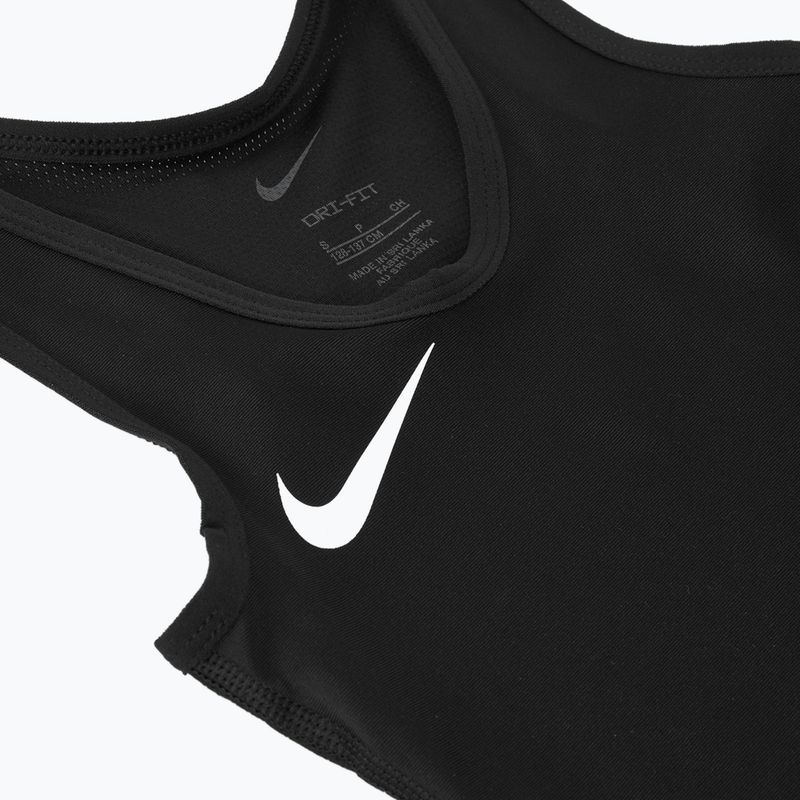 Комбінезон борцівський дитячий Nike Grappler Elite Singlet Youth black/white 4
