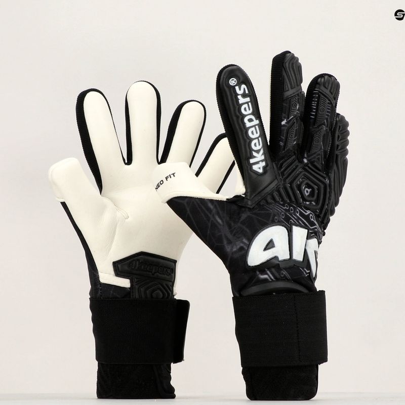 Рукавиці воротарські 4keepers Neo Elegant NC чорні 10