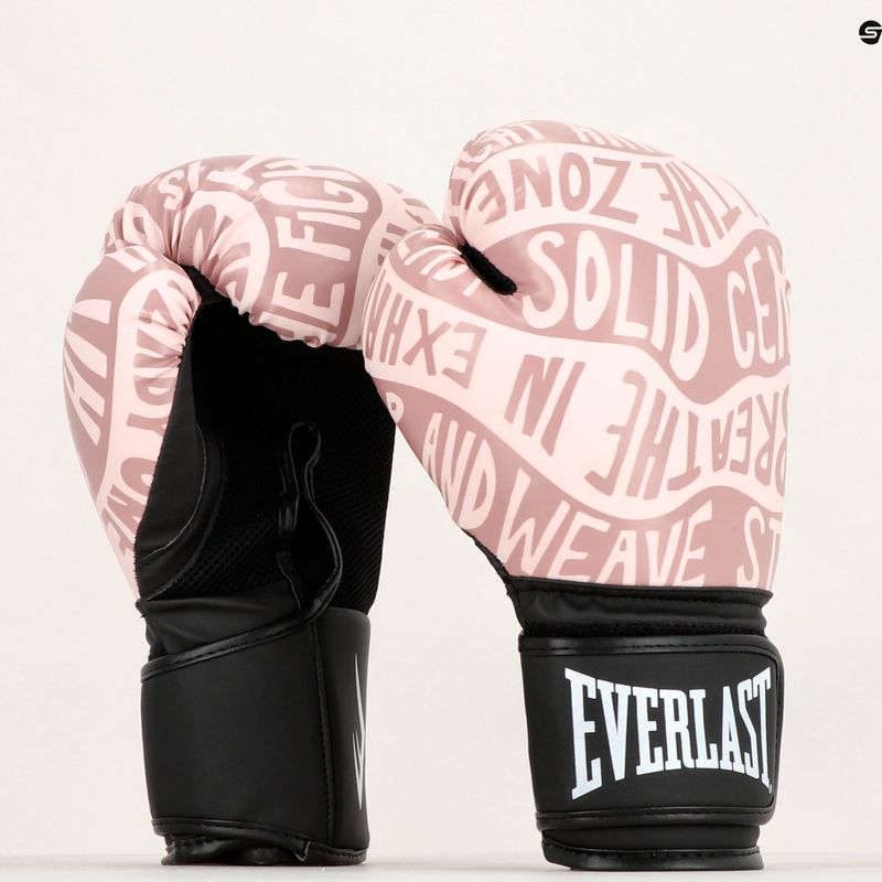 Рукавиці боксерські жіночі Everlast Spark рожево-золоті EV2150 PNK/GLD 7