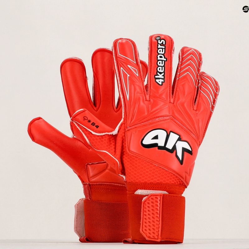 Рукавиці воротарські 4keepers Force V4.23 HB червоні 9