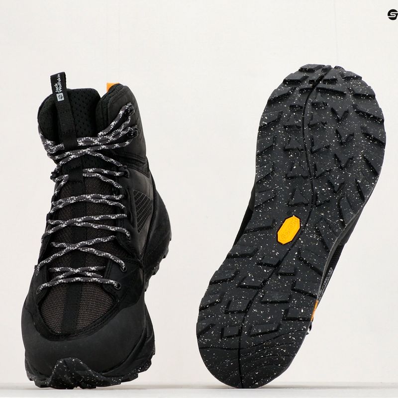 Взуття трекінгове чоловіче Jack Wolfskin Terraquest Texapore Mid чорне 4056381_6000_110 12