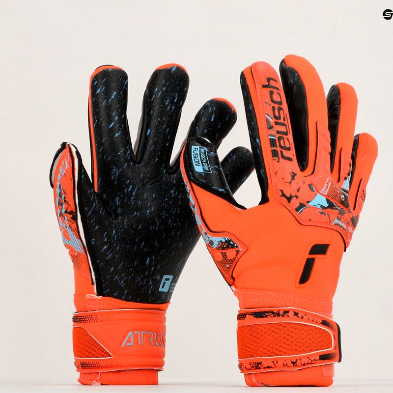 Рукавиці воротарські дитячі Reusch Attrakt Fusion Finger Support Guardian Junior червоні 5372940-3333 8