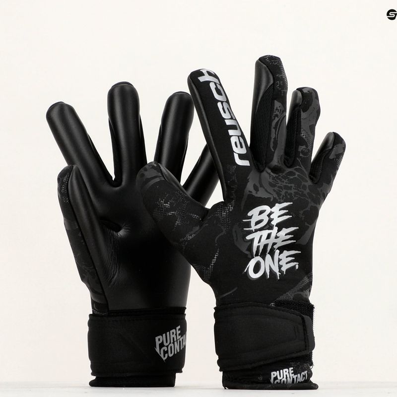 Рукавиці воротарські дитячі Reusch Pure Contact Infinity Junior чорні 5372700-7700 10