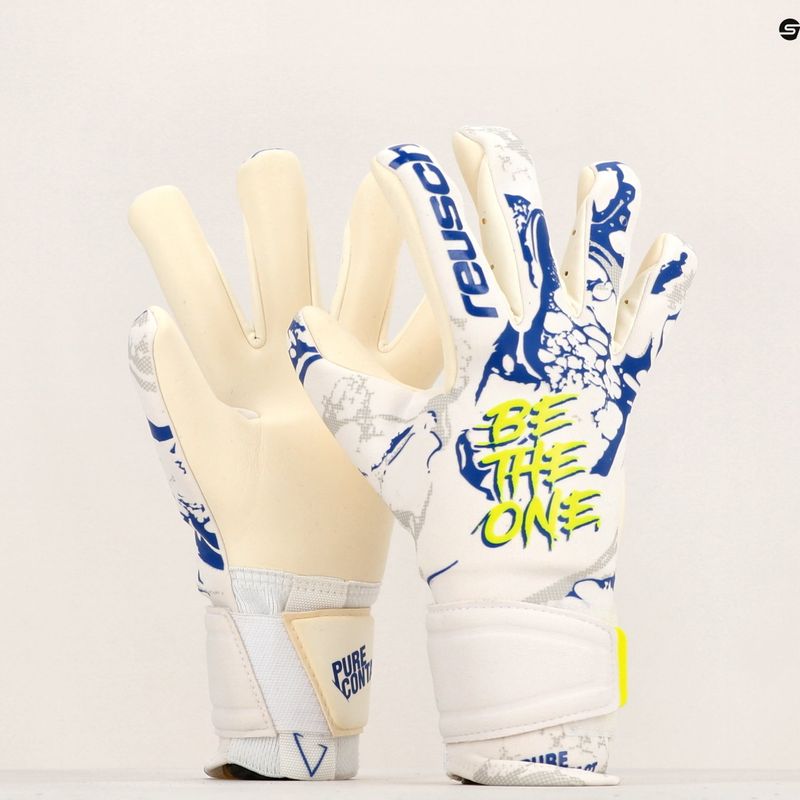Рукавиці воротарські Reusch Pure Contact Gold X білі 5370901-1089 10