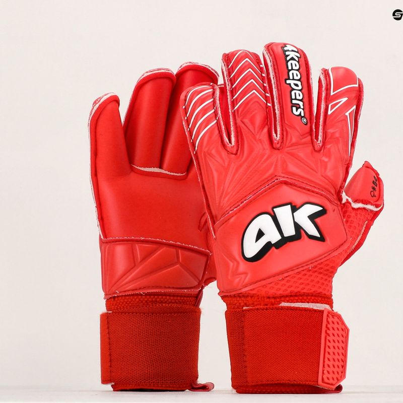 Рукавиці воротарські дитячі 4keepers Force V4.23 RF Jr червоні 9
