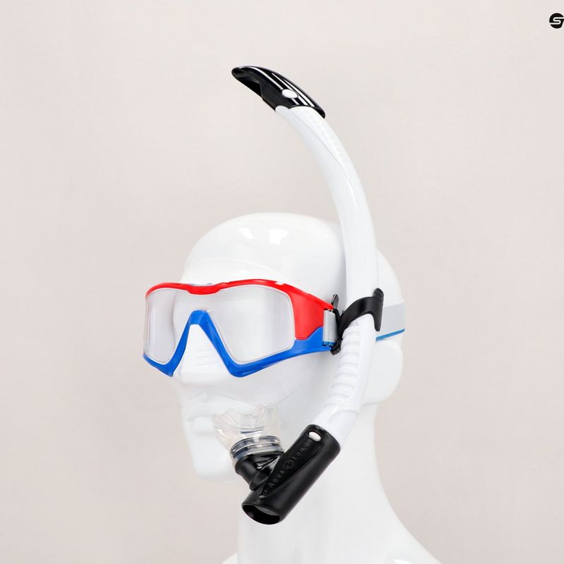 Набір для снорклінгу Aqualung Vita Combo white/black 10